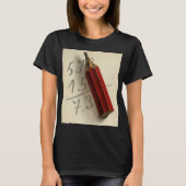 Wiskunde Vergelijking met Rood Potlood,  Business T-shirt (Voorkant)