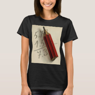Wiskunde Vergelijking met Rood Potlood,  Business T-shirt