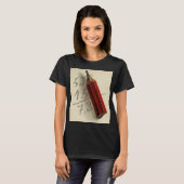 Wiskunde Vergelijking met Rood Potlood,  Business T-shirt (Voorkant volledig)
