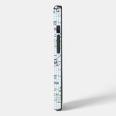 Wiskunde-vergelijkingspatroon Case-Mate iPhone Case (Achterkant / Links)