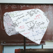 Wiskunde-vergelijkingspatroon Stropdas