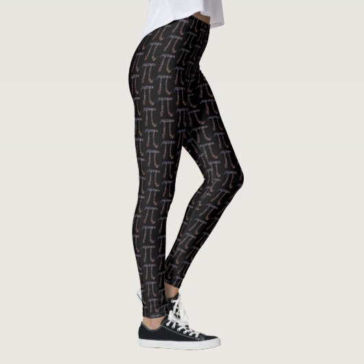 Wiskunde Verloop Pi-symbool | Fijne i-dag Leggings (Rechts)