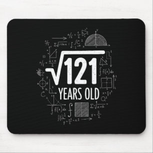 Wiskunde Vierkantswortel 121 Jaar Oud, Grappige Wi Muismat
