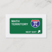 Wiskunde Volgende afsluiten Visitekaartje (Achterkant)