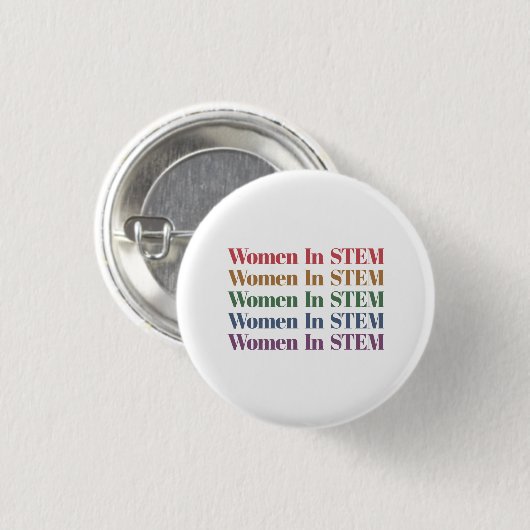 Wiskunde voor Stem Science Technology Engineering Ronde Button 3,2 Cm (Voorkant /achterkant)