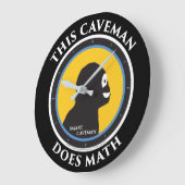 Wiskunde voor wandklok Smart Caveman (Hoek)