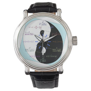Wiskunde Watch (Golden Ratio Yin en Yang) Horloge