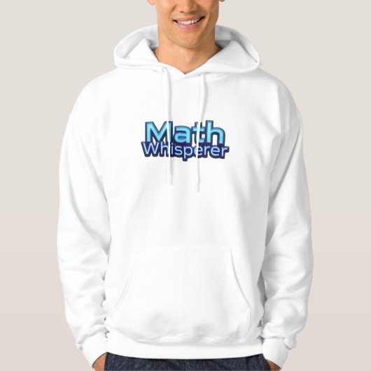 Wiskunde Whispere Hoodie (Voorkant)