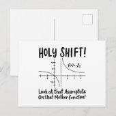 Wiskunde wiskunde briefkaart (Voorkant / Achterkant)