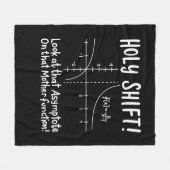 Wiskunde wiskunde fleece deken (Voorkant (Horizontaal))