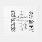 Wiskunde wiskunde fleece deken (Voorkant (Horizontaal))