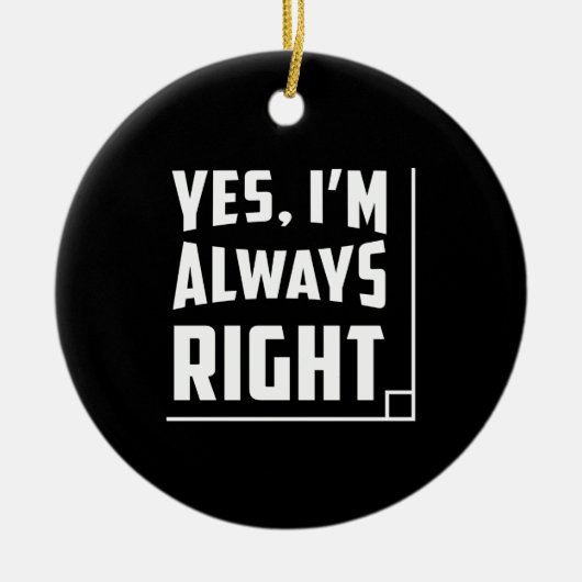 Wiskunde wiskunde Funny Gift Keramisch Ornament (Voorkant)