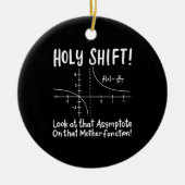 Wiskunde wiskunde keramisch ornament (Voorkant)