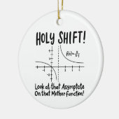 Wiskunde wiskunde keramisch ornament (Links)