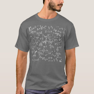 Wiskunde Wiskunde leerkrachten Formulas Algebra T-shirt