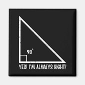 Wiskunde/wiskunde leraar grappigheid magneet (Voorkant)