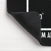 Wiskunde/wiskunde leraar grappigheid muismat (Hoek)