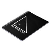 Wiskunde/wiskunde leraar grappigheid notitieboek (Linkerzijde)