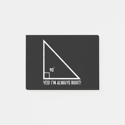 Wiskunde/wiskunde leraar grappigheid post-it® notes (Voorkant)