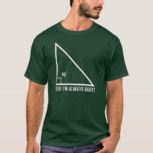 Wiskunde/wiskunde leraar grappigheid t-shirt (Voorkant)