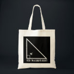 Wiskunde/wiskunde leraar grappigheid tote bag<br><div class="desc">Wiskunde/wiskunde leraar grappigheid</div>