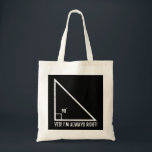 Wiskunde/wiskunde leraar grappigheid tote bag<br><div class="desc">Wiskunde/wiskunde leraar grappigheid</div>
