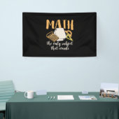 Wiskunde Wiskunde leraar Spandoek (Beurs)