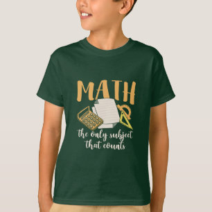 Wiskunde Wiskunde leraar T-shirt