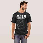 Wiskunde Wiskunde Nerd Fun 2 T-shirt (Voorkant volledig)