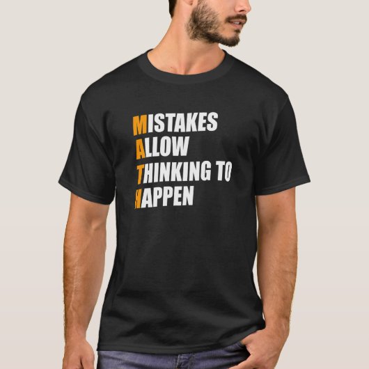 Wiskunde Wiskunde Nerd Fun 2 T-shirt (Voorkant)