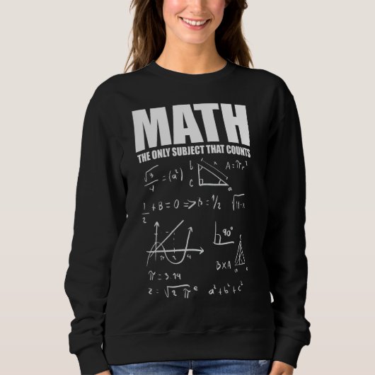 Wiskunde Wiskunde Nerd Fun 2 Trui (Voorkant)