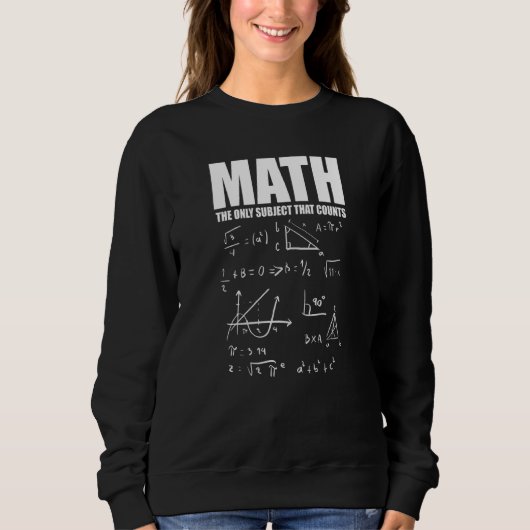 Wiskunde Wiskunde Nerd Fun 3 Trui (Voorkant)