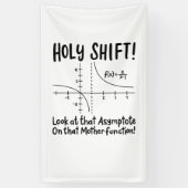 Wiskunde wiskunde spandoek (Verticaal)