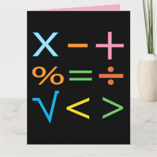 Wiskunde Wiskunde Symbool Wiskunde Kaart