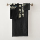 Wiskunde wiskunde Wiskunde leraar cadeau Bad Handdoek (Insitu)