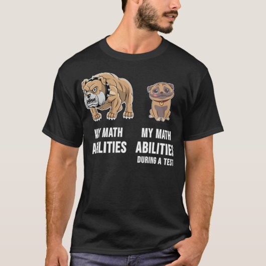 Wiskunde wiskunde wiskunde t-shirt (Voorkant)