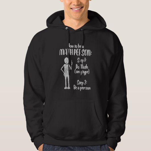 Wiskunde wiskundeonderwijs leraar hoodie (Voorkant)
