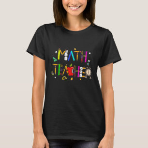 Wiskunde wiskundige rekenkunde wiskunde t-shirt