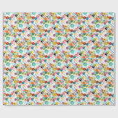 Wiskunde (wit) cadeaupapier (Vlak)