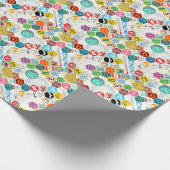 Wiskunde (wit) cadeaupapier (Hoek)