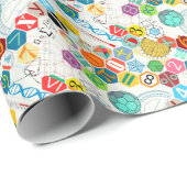 Wiskunde (wit) cadeaupapier (Rol Hoek)