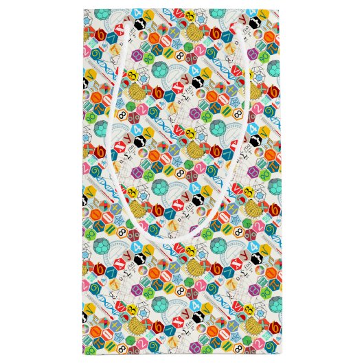 Wiskunde (wit) klein cadeauzakje (Achterkant)