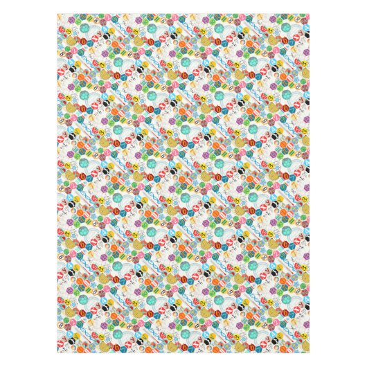 Wiskunde (wit) tafelkleed (Voorkant)