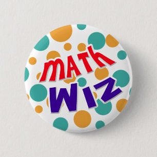 Wiskunde Wiz Button