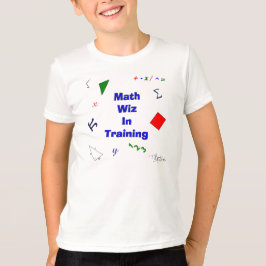 Wiskunde Wiz in opleiding T-shirt