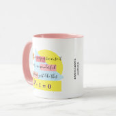 Wiskunde wonderbaarlijke vergelijkingen - Wiskunde Mok (Voorkant links)