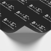 Wiskunde woordvoerder is groter dan gemiddeld cadeaupapier (Hoek)