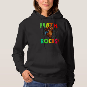 Wiskunde zet de sport terug naar school hoodie