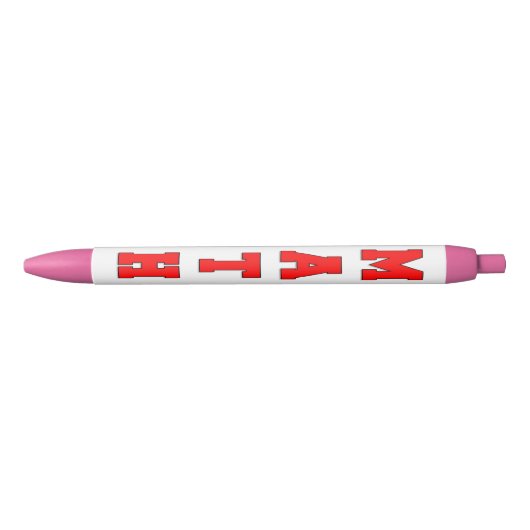 Wiskunde Zwarte Inkt Pen (Voorkant)