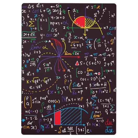 Wiskundeklembord Klembord (Achterkant)